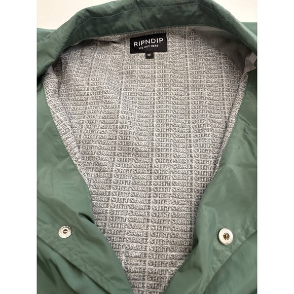 Men's Ripndip Alien Same Sh!t Different Day Windbreaker Jacket SZ M - Picture 4 of 7